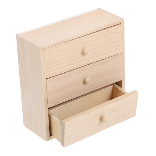 HOOTNEE Mini Puppenhausschrank, Mini, Puppenhaus, Miniaturschrank, Puppenhausspielzeug, Miniaturhaus, Puppenhauszubehör Und Möbel, Puppenhauskommode, Schrank, Spielzeugmöbel, HOOTNEE Mini Puppenhausschrank, Mini, Puppenhaus, Miniaturschrank, Puppenhausspielzeug, Miniaturhaus, Puppenhauszubehör Und Möbel, Puppenhauskommode, Schrank, Spielzeugmöbel, von HOOTNEE