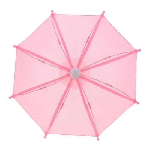 HOOTNEE Mini Regenschirm für Puppen Kleiner Regenschirm für Puppen Puppenzubehör für Kreatives und Dekoration im Puppenhaus Farbgestaltung von HOOTNEE