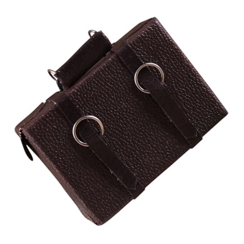 HOOTNEE Miniatur Aktentasche, Mini Koffer, Miniatur Gepäckkoffer, Mini Ornament, Mini Zubehör, Miniatur Tragetasche, Miniatur Reisekoffer, Mikro Szene Verzierung von HOOTNEE