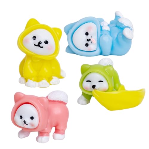 HOOTNEE Hundewelpen Figuren Hund Miniatur Hundefiguren Aus Harz Realistische Deko Tiere Für Zuhause Niedliche Tischornamente Im Regenmantel Perfekt Für Sammler Und Tierliebhaber HOOTNEE Hundewelpen Figuren Hund Miniatur Hundefiguren Aus Harz Realistische Deko Tiere Für Zuhause Niedliche Tischornamente Im Regenmantel Perfekt Für Sammler Und Tierliebhaber von HOOTNEE