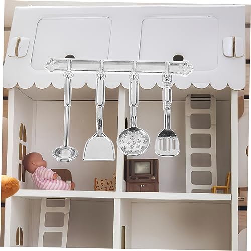 HOOTNEE Miniatur Küchenutensilien Teilig Puppenhaus Zubehör Kochgeschirr Mini Deko Leicht Praktisch für Puppenhaus und Micro Landschaft Gestaltung von HOOTNEE