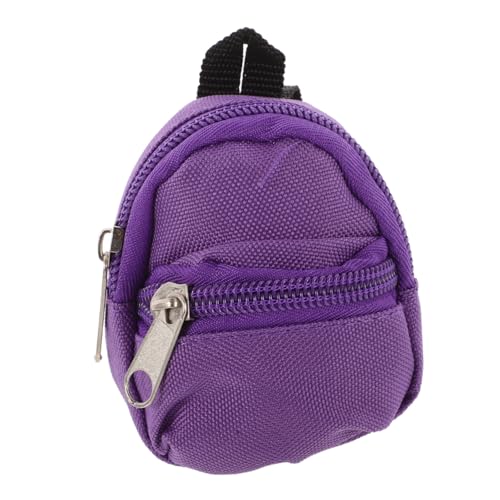 HOOTNEE Miniatur Rucksack für Puppenhaus Kreatives Mini Haus Accessoire aus Strapazierfähigem für Mikro Landschaftsprojekte Ergänzung von HOOTNEE