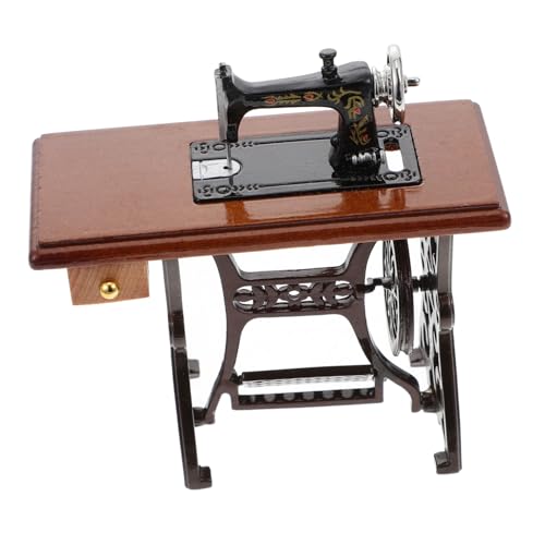 HOOTNEE Nähmaschinenmodell Kleine Stickerei Mini Nähmaschine Nähmaschine Winzige Nähmaschine Spielzeugzubehör Puppen Handnähmaschine Miniatur Nähmaschine Ornament Aus Holz HOOTNEE Nähmaschinenmodell Kleine Stickerei Mini Nähmaschine Nähmaschine Winzige Nähmaschine Spielzeugzubehör Puppen Handnähmaschine Miniatur Nähmaschine Ornament Aus Holz von HOOTNEE