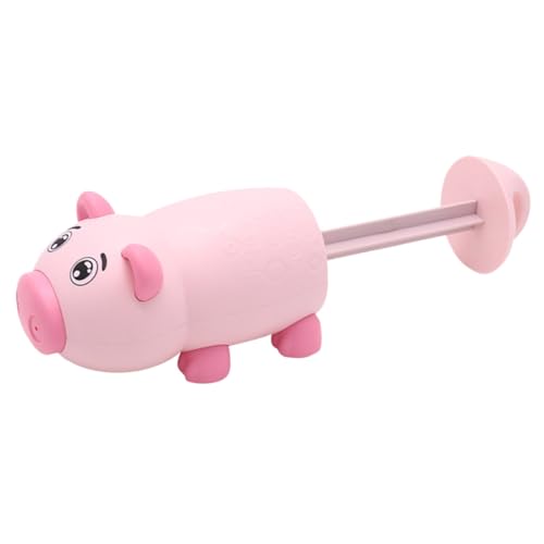HOOTNEE Niedliches Schwein Wasserpistole aus Leichtem Kunststoff Kleines Wasserspritzspiel für Strand Schwimmbadspielzeug Interaktives Sommerparty zubehör von HOOTNEE