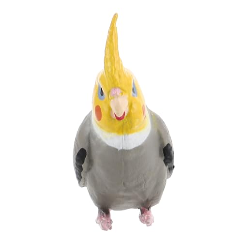 HOOTNEE Nymphensittich-Modell Papagei für dekorativer Vogelpapagei Anzug Papagei Vogel deko Vogel künstliches Vogelspielzeug Vogelstatuen für draußen Vogel- PVC Grey HOOTNEE Nymphensittich-Modell Papagei für dekorativer Vogelpapagei Anzug Papagei Vogel deko Vogel künstliches Vogelspielzeug Vogelstatuen für draußen Vogel- PVC Grey von HOOTNEE