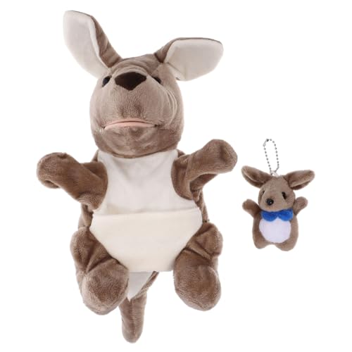 HOOTNEE Plüsch Handpuppen, Cartoon Tierpuppe, Geschichtenerzählpuppe, Spielzeug, Interaktives Spielzeug, Performance Requisite, Kinder Handpuppe, Rollenspiel Handpuppe, Handpuppe Für von HOOTNEE