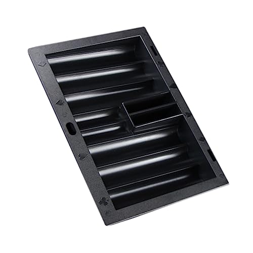 HOOTNEE Poker Chip Tray aus Kunststoff Accessoire für Pokerpartys Leicht und Stabil zur Aufbewahrung von Chips Sorgt für Ordnung Beim HOOTNEE Poker Chip Tray aus Kunststoff Accessoire für Pokerpartys Leicht und Stabil zur Aufbewahrung von Chips Sorgt für Ordnung Beim von HOOTNEE