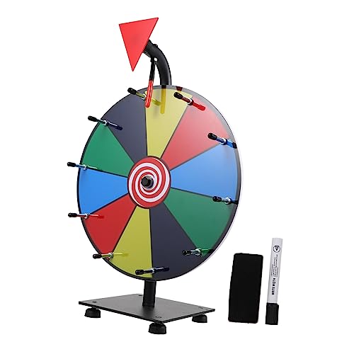 HOOTNEE Premium Tisch mit Bunten Feldern Abwischbares Tragbares und Kompaktes Drehspiel für Firmenveranstaltungen Messen Partys und Gewinnspiele HOOTNEE Premium Tisch mit Bunten Feldern Abwischbares Tragbares und Kompaktes Drehspiel für Firmenveranstaltungen Messen Partys und Gewinnspiele von HOOTNEE