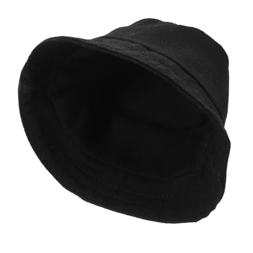 HOOTNEE Puppe Dress Up Cap Mini Hüte Polyester dekorative Puppe Hut winzigen Hut Ornament schwarz für Handwerk von HOOTNEE