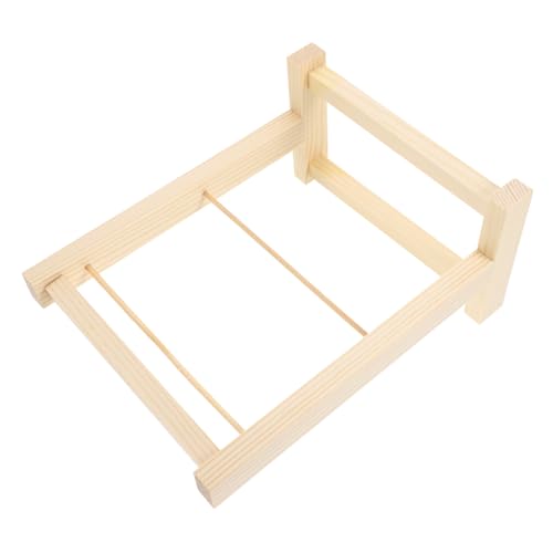 HOOTNEE Kleiderständer Für Puppen Mini-kleiderbügel Aus Holz Miniatur-kleiderständer Puppenhaus-zubehör Für Puppengarderobe HOOTNEE Kleiderständer Für Puppen Mini-kleiderbügel Aus Holz Miniatur-kleiderständer Puppenhaus-zubehör Für Puppengarderobe von HOOTNEE