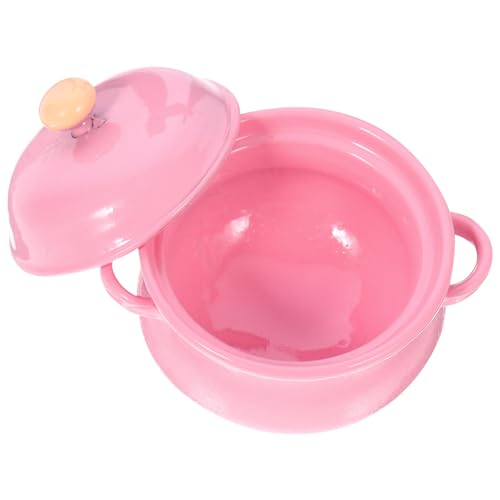 HOOTNEE Puppenhaus Zubehör Topf Zuckerfarben Keramischer Suppentopf für Mini Küchen Dekoration für Puppenhaus und Spielzeugwelt Leicht und Langlebig HOOTNEE Puppenhaus Zubehör Topf Zuckerfarben Keramischer Suppentopf für Mini Küchen Dekoration für Puppenhaus und Spielzeugwelt Leicht und Langlebig von HOOTNEE