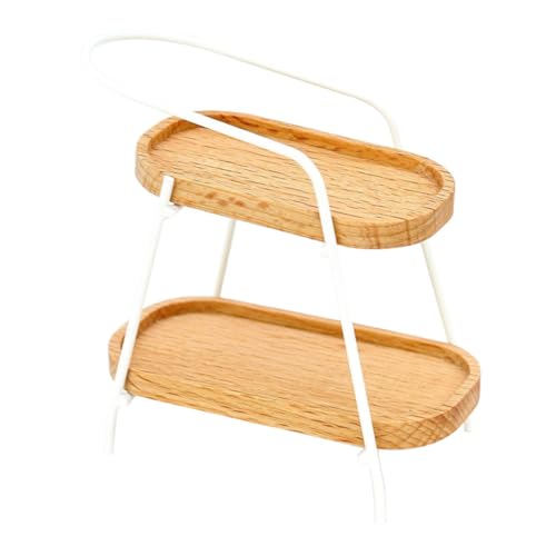 HOOTNEE Puppenhauszubehör Mini Hausdekoration Mini Schmuck Mini Möbel Mini Ständer Miniatur Regal Mini Regal Dekorativer Mini Aufbewahrungsständer Mini Aufbewahrungsregal von HOOTNEE