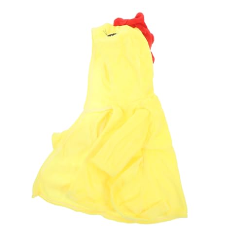 HOOTNEE Puppenschlafanzug Huhn Motiv Weicher Bademantel Puppenkleidung Für Puppe Einfach An Ausziehbar Zubehör Für Mädchen Geschenk von HOOTNEE