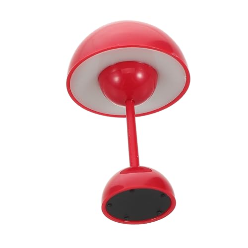 HOOTNEE Puppenstuben-Tischlampe Puppenhaus-Leuchte Miniatur-Schreibtischlampen dekoratives Mini-Licht Miniatur-Puppenlampe Puppenhaus Licht Puppenhaus -Miniaturlampen Plastik rot HOOTNEE Puppenstuben-Tischlampe Puppenhaus-Leuchte Miniatur-Schreibtischlampen dekoratives Mini-Licht Miniatur-Puppenlampe Puppenhaus Licht Puppenhaus -Miniaturlampen Plastik rot von HOOTNEE
