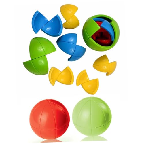 HOOTNEE Puzzle-Ball Weisheitsball Lipgloss Erdfarben 3D von HOOTNEE