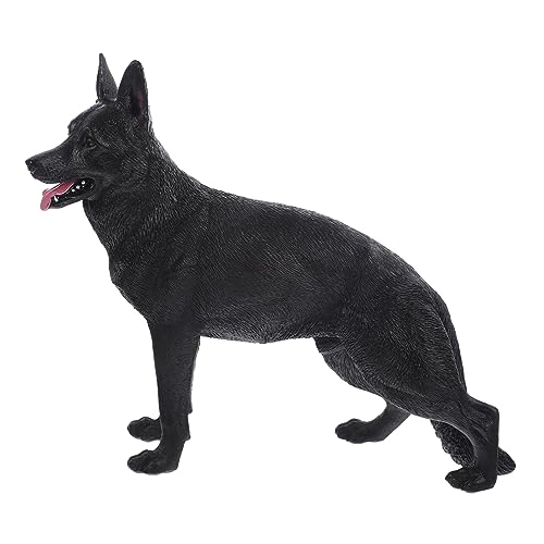 HOOTNEE Welpen Hund Figur Miniatur Hund Figur Realistische Shepherd Hund Statue Lebensechte Fotografie Ornament von HOOTNEE