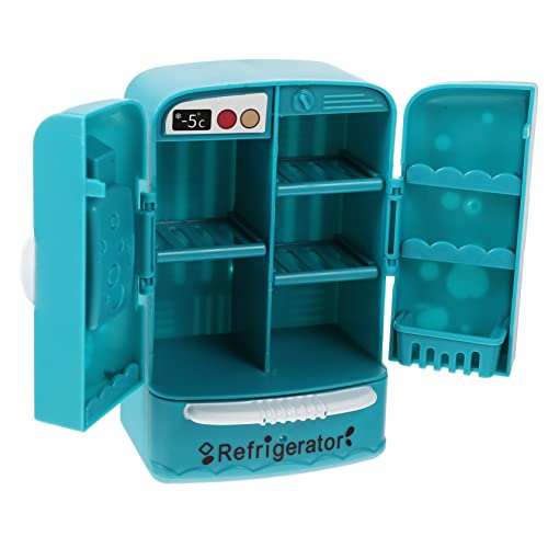 HOOTNEE Mini-kühlschrankmodell Für Puppenhausmöbel Mini Spielzeug Miniaturen Dekorativer Miniaturspielzeug Mit Filigranem Design Für Puppenhaus Zubehör HOOTNEE Mini-kühlschrankmodell Für Puppenhausmöbel Mini Spielzeug Miniaturen Dekorativer Miniaturspielzeug Mit Filigranem Design Für Puppenhaus Zubehör von HOOTNEE