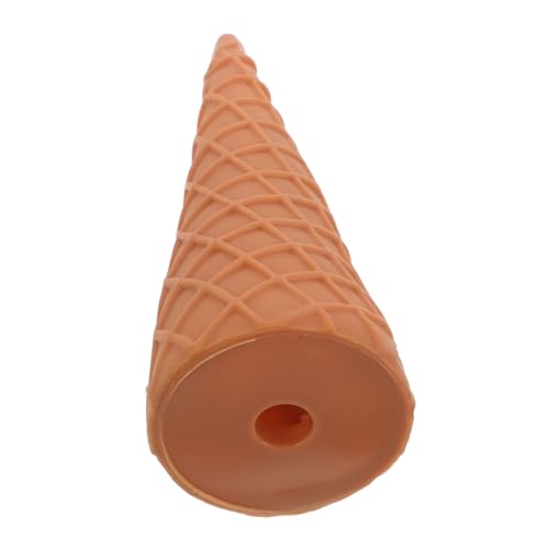 HOOTNEE Realistisches Eiswaffel Modell Mittelgroß Karamellfarben Robust für Dekoration Party Requisit Vielseitig Tragbar HOOTNEE Realistisches Eiswaffel Modell Mittelgroß Karamellfarben Robust für Dekoration Party Requisit Vielseitig Tragbar von HOOTNEE