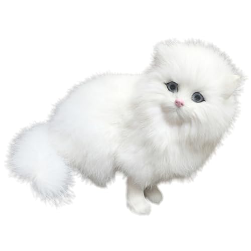 HOOTNEE Realistisches Gefälschtes Katzenspielzeug, Lebensechtes Kätzchen, Plüschkätzchen, Simulation, Gefälschte Katze, Simuliertes Katzenmodell, Simulation, Katze, Plüsch, HOOTNEE Realistisches Gefälschtes Katzenspielzeug, Lebensechtes Kätzchen, Plüschkätzchen, Simulation, Gefälschte Katze, Simuliertes Katzenmodell, Simulation, Katze, Plüsch, von HOOTNEE