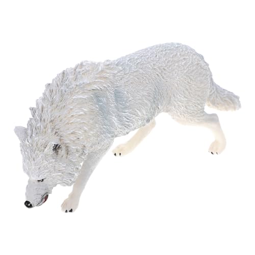 HOOTNEE Realistisches Wolfsmodell aus Kleine Dekorationsfigur für Wildtier für Schreibtisch und Zimmer Detailreiche Simulation für Kreative Fotorequisiten Langlebig HOOTNEE Realistisches Wolfsmodell aus Kleine Dekorationsfigur für Wildtier für Schreibtisch und Zimmer Detailreiche Simulation für Kreative Fotorequisiten Langlebig von HOOTNEE