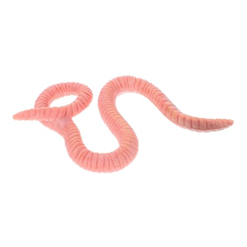 HOOTNEE Regenwurm Tiermodell Spielzeug, Künstliches Regenwurm Ornament, Realistische Regenwurm Modell Simulation, Regenwurm Modell, Lebensechte Simulation, Insektenmodell, Plastik HOOTNEE Regenwurm Tiermodell Spielzeug, Künstliches Regenwurm Ornament, Realistische Regenwurm Modell Simulation, Regenwurm Modell, Lebensechte Simulation, Insektenmodell, Plastik von HOOTNEE