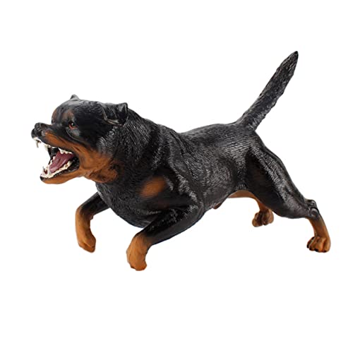 HOOTNEE 1 Stück Rottweiler-Spielzeug Für Kinder Simulation Eines Hundes Statisches Modell Robustes Material Lernspielzeug Oder Dekoration Feine Details HOOTNEE 1 Stück Rottweiler-Spielzeug Für Kinder Simulation Eines Hundes Statisches Modell Robustes Material Lernspielzeug Oder Dekoration Feine Details von HOOTNEE
