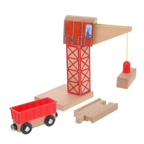 HOOTNEE Schienenanhänger, Spielzeug Schienenkran Für DIY Zug, Dekorativer Zugkran, Dekorativer Schienenkran, Spielzeug Eisenbahnschienenkran, DIY Zug Requisite, DIY Schienenkran, HOOTNEE Schienenanhänger, Spielzeug Schienenkran Für DIY Zug, Dekorativer Zugkran, Dekorativer Schienenkran, Spielzeug Eisenbahnschienenkran, DIY Zug Requisite, DIY Schienenkran, von HOOTNEE