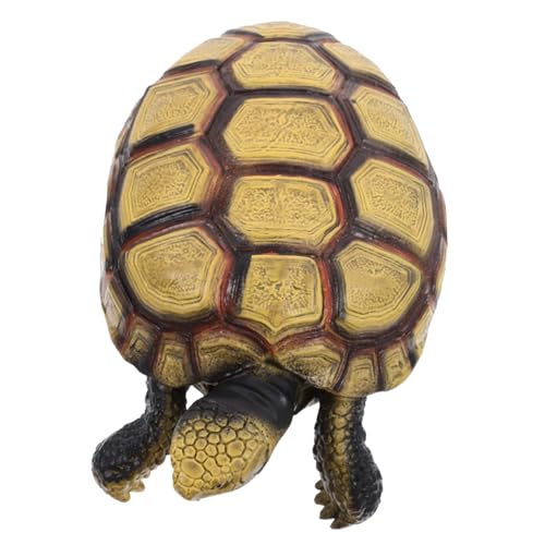 HOOTNEE Schildkröte Kognitives Spielzeug Modell Simulation Tiermodell Gefälschtes Schildkrötenspielzeug Schildkrötensimulation Plastiktiere Simulationsspielzeug Schildkrötenfigur von HOOTNEE