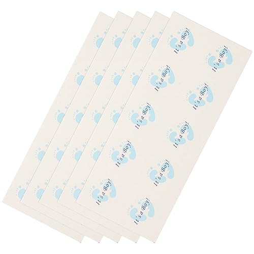 HOOTNEE Selbstklebende Aufkleber Für Shower Und Geschlechtsenthüllung Dekorationssticker Für Geschenktüten Und DIY Scrapbooking HOOTNEE Selbstklebende Aufkleber Für Shower Und Geschlechtsenthüllung Dekorationssticker Für Geschenktüten Und DIY Scrapbooking von HOOTNEE