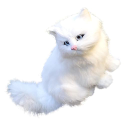 HOOTNEE Simulation Furry Cat Doll Dekorative Perserkatze Künstliche Katzenfigur Für Katzenliebhaber Und Als Für Realistische Nachbildung Einer Perserkatze HOOTNEE Simulation Furry Cat Doll Dekorative Perserkatze Künstliche Katzenfigur Für Katzenliebhaber Und Als Für Realistische Nachbildung Einer Perserkatze von HOOTNEE