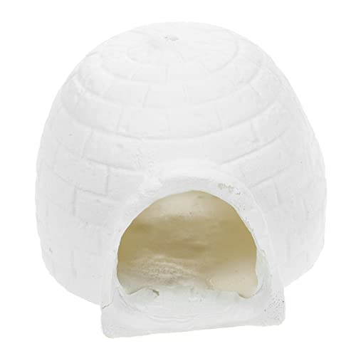 HOOTNEE Simuliertes Resinfigur Mini Desktop Ornament Kinderzimmer Deko Kreative Polarbären Figur von HOOTNEE