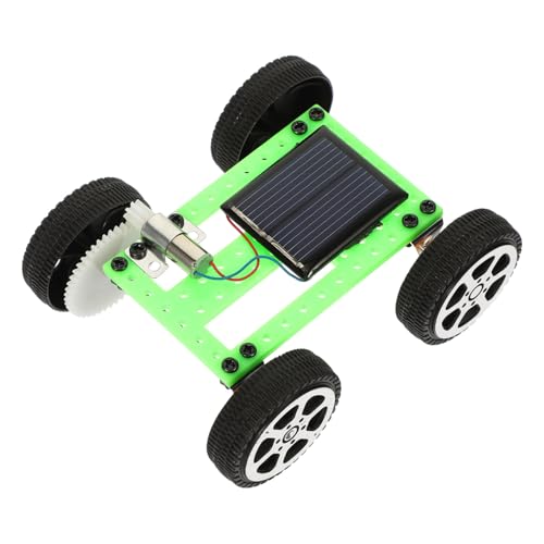 HOOTNEE Solar Auto Bausatz für DIY Solar Fahrzeug Modell mit Stabilem Design Pädagogisches Wissenschaftsspielzeug für Solarauto Experimente und Praktische Lernhilfe Grün HOOTNEE Solar Auto Bausatz für DIY Solar Fahrzeug Modell mit Stabilem Design Pädagogisches Wissenschaftsspielzeug für Solarauto Experimente und Praktische Lernhilfe Grün von HOOTNEE