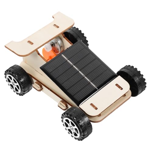 HOOTNEE Solar Fahrzeug Modellbausatz Solarbetrieben Wissenschaftliches Experiment Lehrmittel für DIY Bausatz Pädagogisch Sicher Robust Langlebig von HOOTNEE