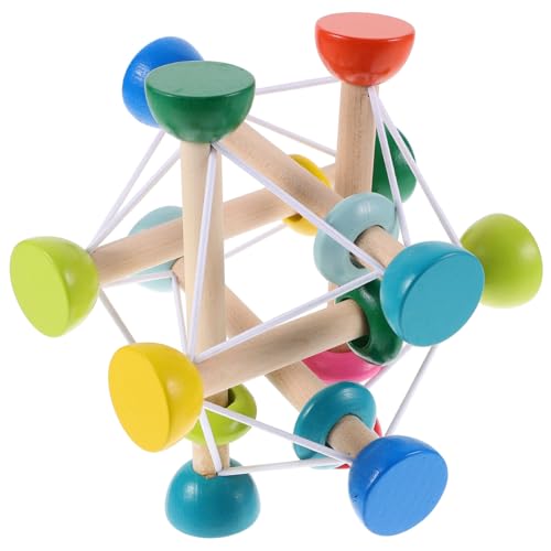 HOOTNEE Spielzeug Mit Elastischem Holzball, Sensorisches Spielzeug, Babyspielzeug, Spielzeug Für Die Frühe Entwicklung Und Aktivität, Kinderspielzeug, Lustiges Form Erkenntnisspielzeug, HOOTNEE Spielzeug Mit Elastischem Holzball, Sensorisches Spielzeug, Babyspielzeug, Spielzeug Für Die Frühe Entwicklung Und Aktivität, Kinderspielzeug, Lustiges Form Erkenntnisspielzeug, von HOOTNEE