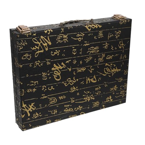 HOOTNEE Traditionelle Mahjong Aufbewahrungsbox aus Holz mit Elegantem Design Geeigneter Tragebox für Mahjong Steine und Gesellschaftsspiele für Familienfeiern und Spieleabende HOOTNEE Traditionelle Mahjong Aufbewahrungsbox aus Holz mit Elegantem Design Geeigneter Tragebox für Mahjong Steine und Gesellschaftsspiele für Familienfeiern und Spieleabende von HOOTNEE