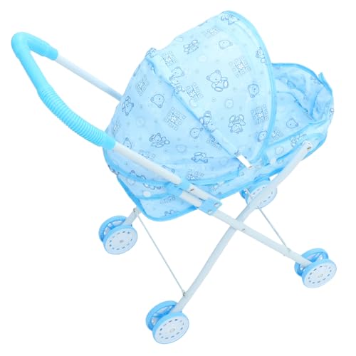 HOOTNEE Trolley- Spiel Kinderwagen -Kinderwagen Mini Kinderwagen Partyspiele Kinderwagen Tragbare Kinderwagenspielzeuge Himmelblau Eisenrahmen HOOTNEE Trolley- Spiel Kinderwagen -Kinderwagen Mini Kinderwagen Partyspiele Kinderwagen Tragbare Kinderwagenspielzeuge Himmelblau Eisenrahmen von HOOTNEE