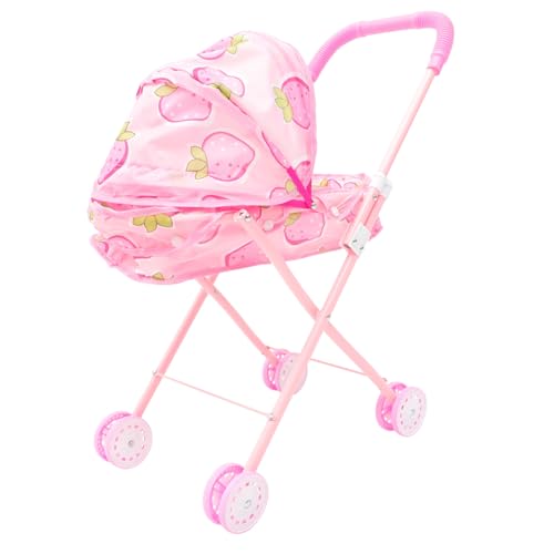 HOOTNEE Spielzeug-Trolley Puppenwagen Für Mädchen Leicht Und Praktisch Mit Puppenkompatibilität Für Partyspiele Und Puppensachen HOOTNEE Spielzeug-Trolley Puppenwagen Für Mädchen Leicht Und Praktisch Mit Puppenkompatibilität Für Partyspiele Und Puppensachen von HOOTNEE
