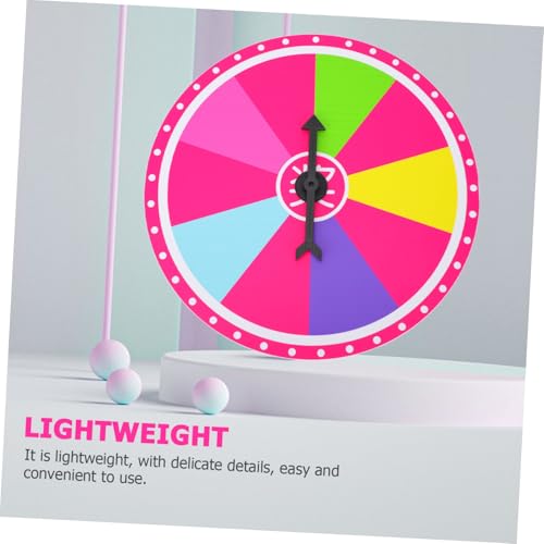 HOOTNEE Wandmontiertes Drehbares Spiel Prop Wiederverwendbares Preis Drehbrett für Party Klassenzimmer Karneval und Festveranstaltungen HOOTNEE Wandmontiertes Drehbares Spiel Prop Wiederverwendbares Preis Drehbrett für Party Klassenzimmer Karneval und Festveranstaltungen von HOOTNEE