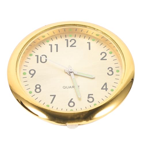 HOOTNEE Wanduhr Modell für Puppenhaus Elegante Deko für Mini Häuser aus Robustem Material Tragbar und Vielseitig Einsetzbar für Miniaturszenen und Sammler von HOOTNEE