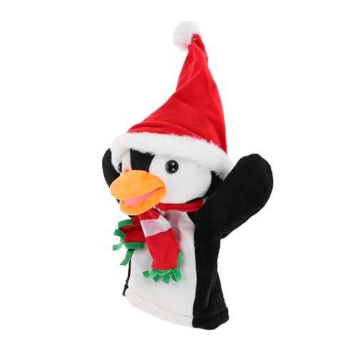 HOOTNEE Weihnachts Pinguin handpuppe Handpuppen für Erwachsene Tier plüsch handpuppen Handpuppen für Junge Mädchen Weihnachtsmann handpuppen Pinguin Puppe Weiche Puppen Junge Mädchen HOOTNEE Weihnachts Pinguin handpuppe Handpuppen für Erwachsene Tier plüsch handpuppen Handpuppen für Junge Mädchen Weihnachtsmann handpuppen Pinguin Puppe Weiche Puppen Junge Mädchen von HOOTNEE