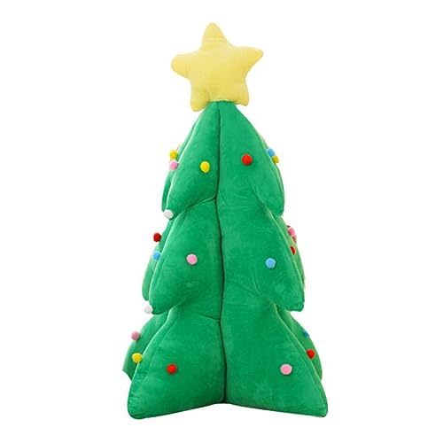 HOOTNEE Weihnachtskissen Kind Nachtlicht Weihnachtsbaum-wurfskissen Körperkissen Für Kinder Plüschtiere Weihnachtsplüsch Kidcraft-spielset Weihnachtsbaum Plüschtier Weihnachten Led von HOOTNEE