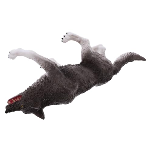 HOOTNEE Wildtiermodell, Dekoratives Tiermodell, Wolfsfiguren, Wolfsstatue, Wolfsornament Für Kinder, Tierornament, Wolfsspielzeug, Wildtierdekor, Wildtierhandwerk, Wolfsdekoration HOOTNEE Wildtiermodell, Dekoratives Tiermodell, Wolfsfiguren, Wolfsstatue, Wolfsornament Für Kinder, Tierornament, Wolfsspielzeug, Wildtierdekor, Wildtierhandwerk, Wolfsdekoration von HOOTNEE