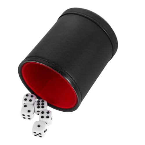 HOOTNEE Mini-würfelbecher-Set Leiser Schüttel-würfelbecher Schickes Design Würfelbecher Für Barspiele Partyspiele Zubehör von HOOTNEE