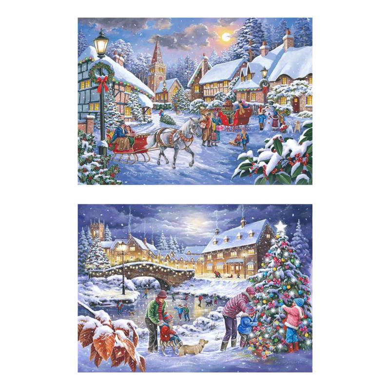 HOP - House of Puzzles 2 Puzzles - XXL Teile - Christmas Is Coming 500 Teile Puzzle House-of-Puzzles-HP0720 HOP - House of Puzzles 2 Puzzles - XXL Teile - Christmas Is Coming 500 Teile Puzzle House-of-Puzzles-HP0720 von HOP - House of Puzzles