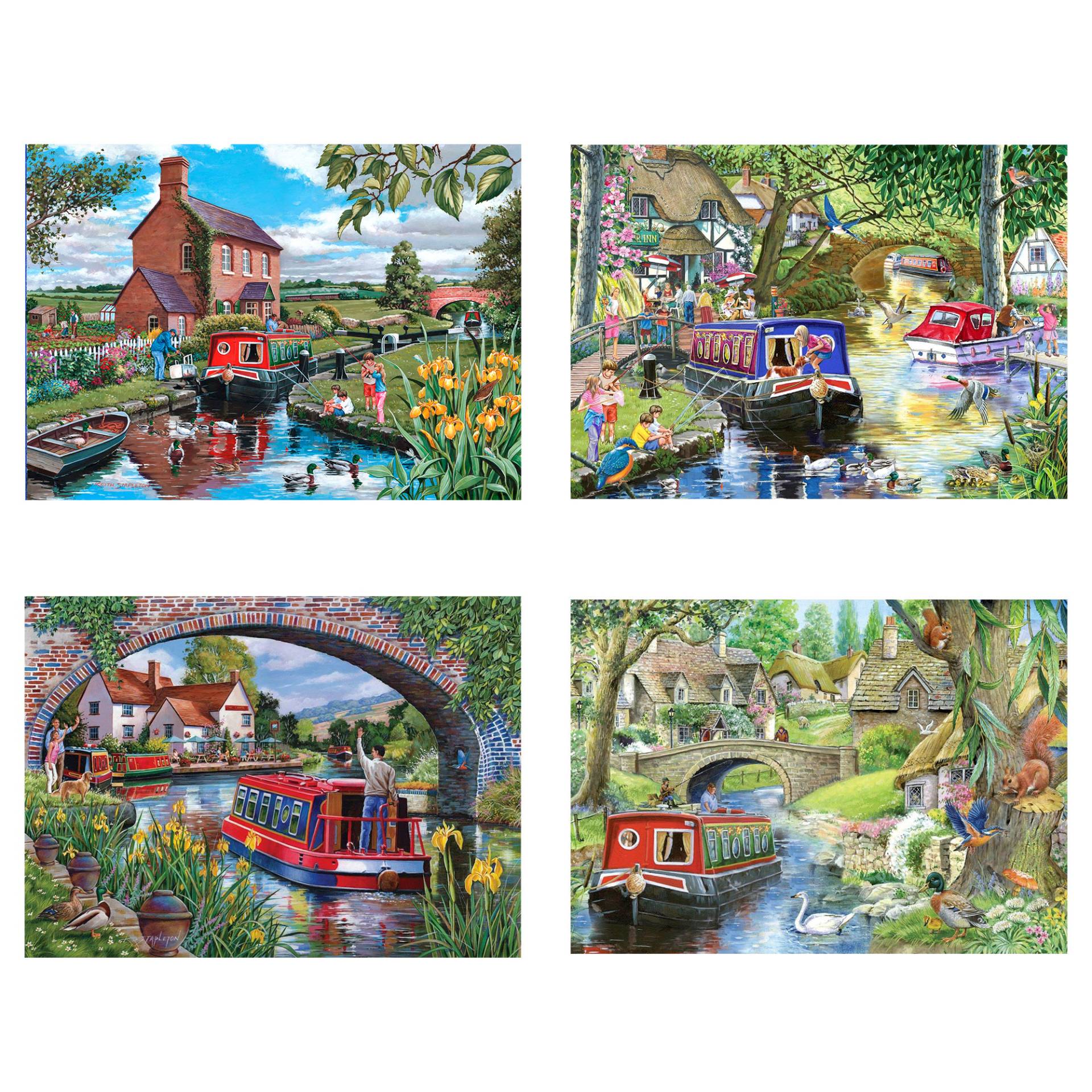 HOP - House of Puzzles 4 Puzzles - Auf dem Kanal 500 Teile Puzzle House-Of-Puzzles-HP0769 HOP - House of Puzzles 4 Puzzles - Auf dem Kanal 500 Teile Puzzle House-Of-Puzzles-HP0769 von HOP - House of Puzzles
