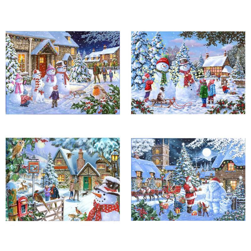 HOP - House of Puzzles 4 Puzzles - Let It Snow 500 Teile Puzzle House-of-Puzzles-HP0718 HOP - House of Puzzles 4 Puzzles - Let It Snow 500 Teile Puzzle House-of-Puzzles-HP0718 von HOP - House of Puzzles