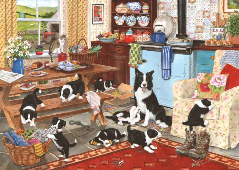 HOP - House of Puzzles Collie Wobbles 1000 Teile Puzzle House-Of-Puzzles-HP0561 HOP - House of Puzzles Collie Wobbles 1000 Teile Puzzle House-Of-Puzzles-HP0561 von HOP - House of Puzzles