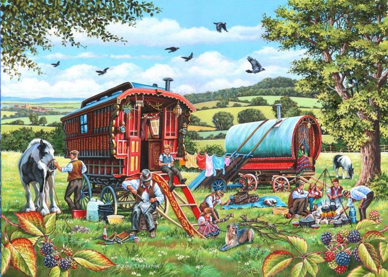 HOP - House of Puzzles Hausierer 1000 Teile Puzzle House-Of-Puzzles-HP0534 von HOP - House of Puzzles