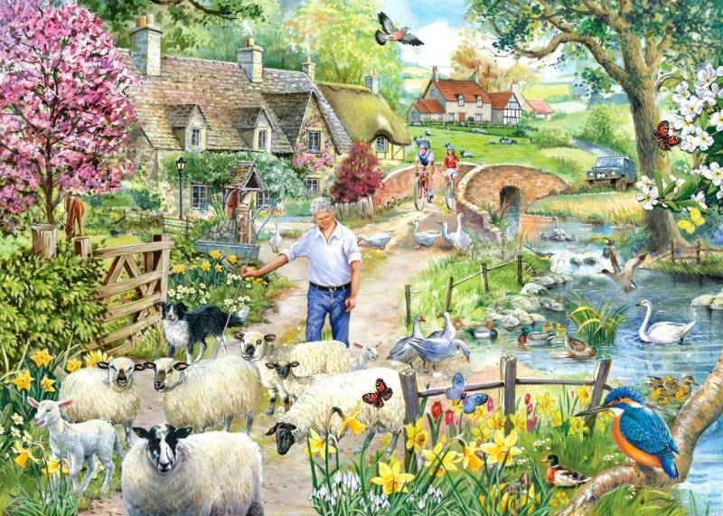 HOP - House of Puzzles Hirtengasse 1000 Teile Puzzle House-Of-Puzzles-HP0592 von HOP - House of Puzzles