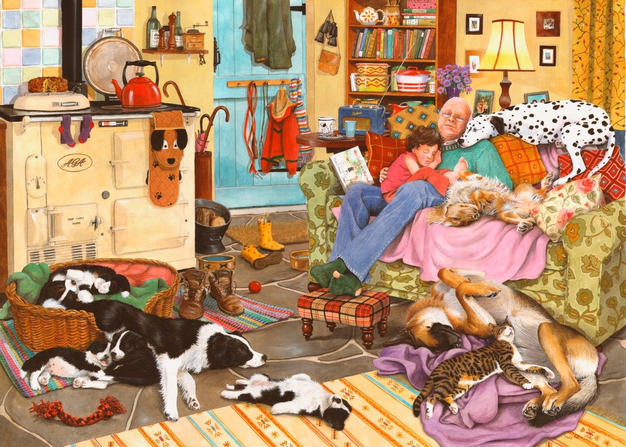 HOP - House of Puzzles Hundemüde 1000 Teile Puzzle House-Of-Puzzles-HP0634 HOP - House of Puzzles Hundemüde 1000 Teile Puzzle House-Of-Puzzles-HP0634 von HOP - House of Puzzles